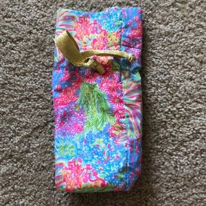 Lilly Pulitzer wine bag
